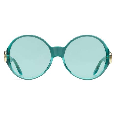 gucci round glasses gold|gucci blue light blocking glasses.